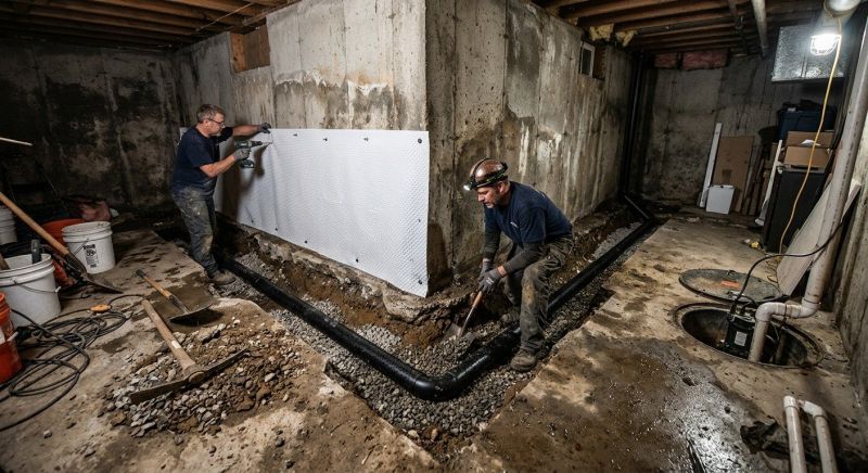 Basement Concrete Installation in Fort Mill, SC