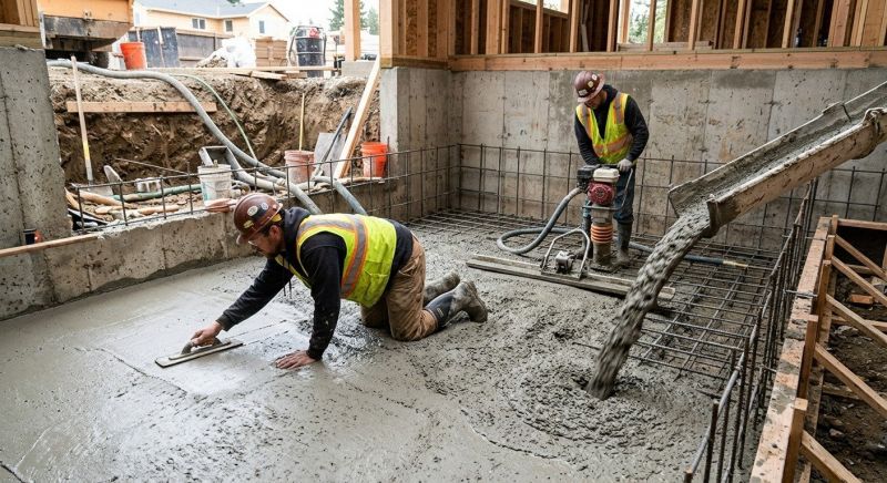 Basement Concrete Installation in York, SC