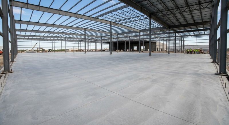 Commercial Slab Installation in Bessemer City, NC