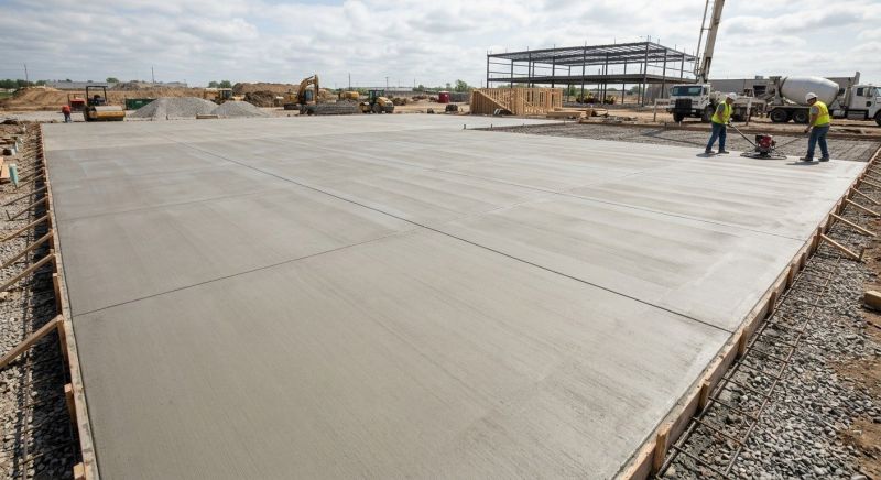 Commercial Slab Installation in York County, SC