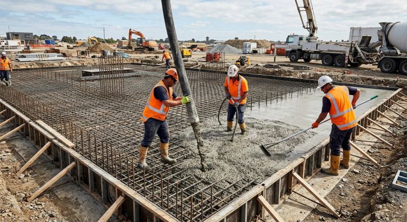 Foundation Wall Pouring in Maiden, NC